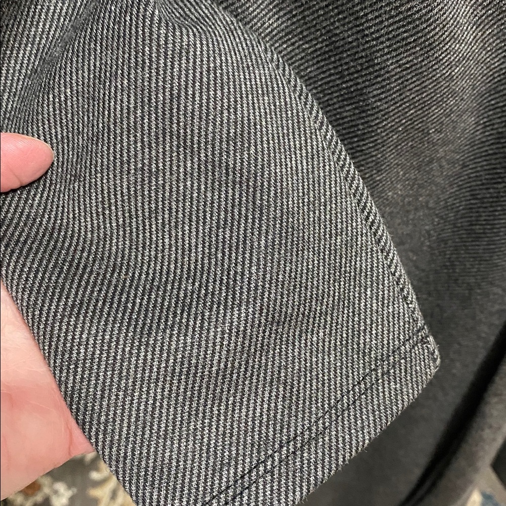 Shinestar Charcoal Belted Jacket size Medium - Picture 3 of 10